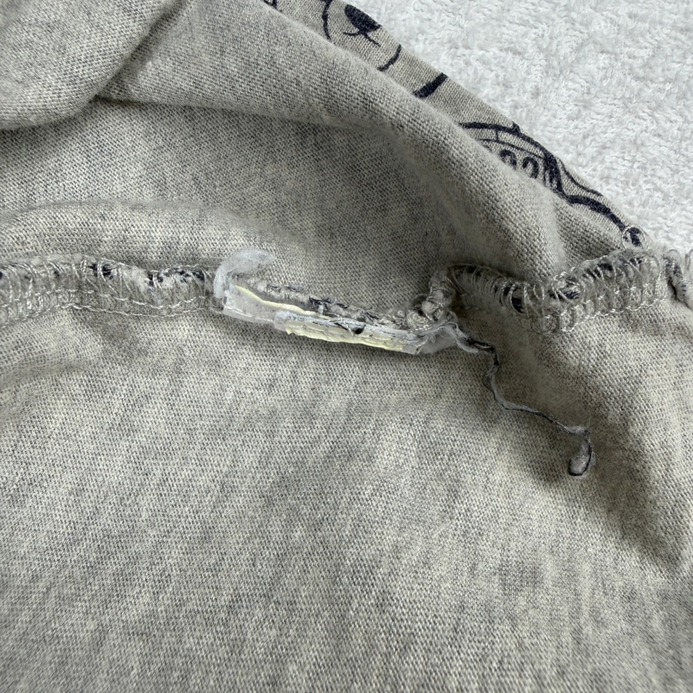 Polo Ralph Lauren Bear T-Shirt Boys 8 Gray All Over Print Preppy Graphic Tee - Picture 5 of 5